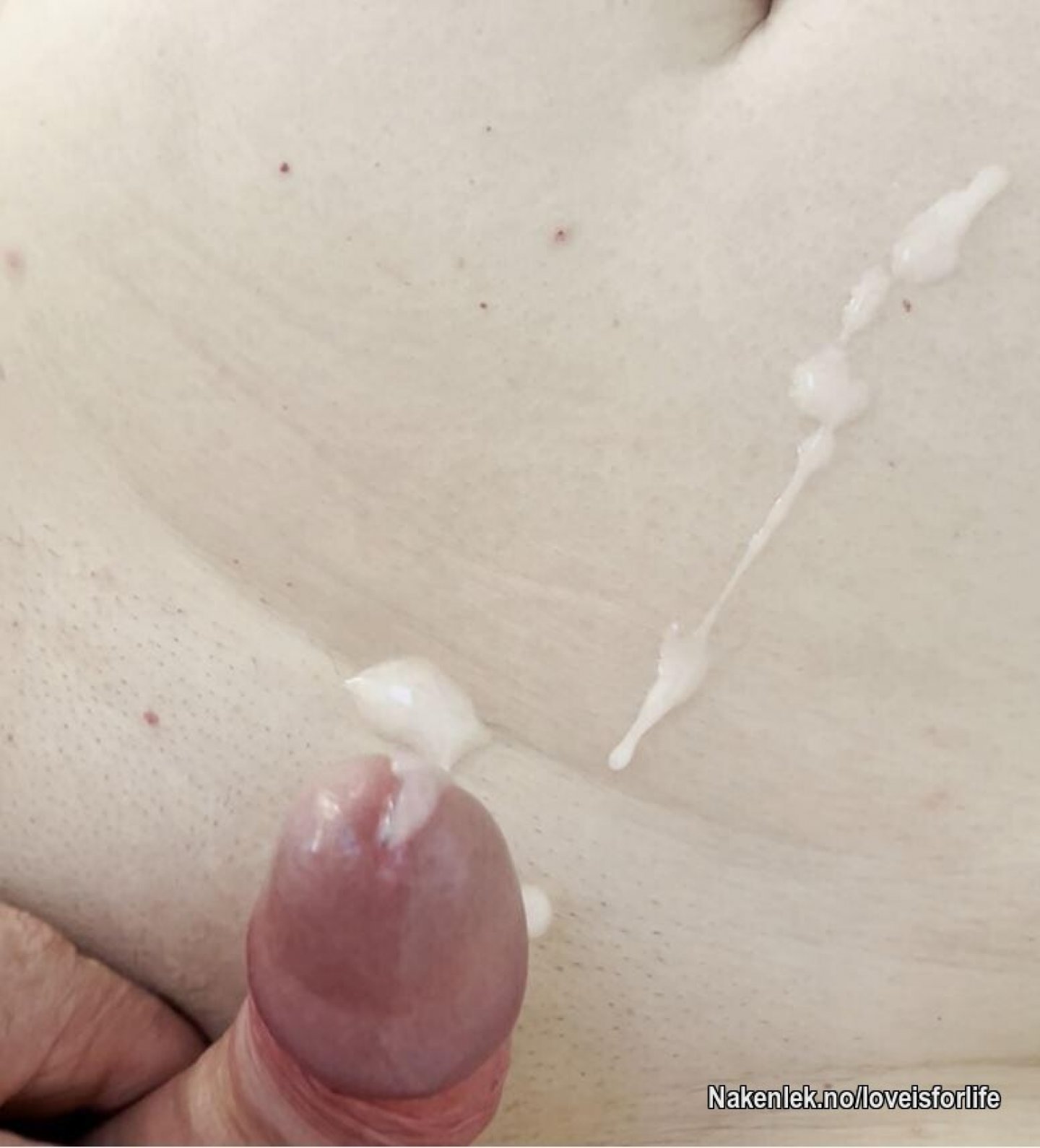 Her er et deilig cumshot bilde fra videoen som ble lagt ut for våre abonnenter i går. Bli abonnent for full tilgang til alle våre deilige bilder og videoer! 😍